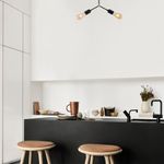 Casa si Gradina - Corpuri si surse de iluminat - Lustre si pendule - Lustra, Opviq, metal, negru, 34x10x26 cm - Infinity.ro