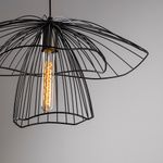 Casa si Gradina - Corpuri si surse de iluminat - Lustre si pendule - Candelabru, Opviq, fier, negru, 50x123 cm - Infinity.ro