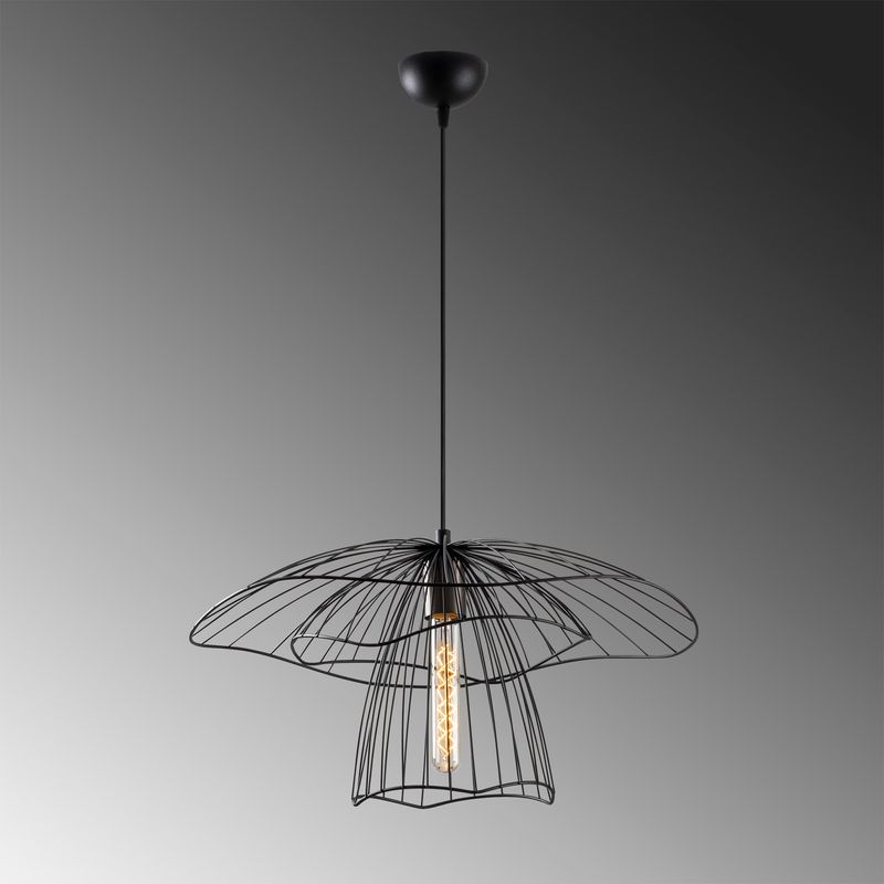 Casa si Gradina - Corpuri si surse de iluminat - Lustre si pendule - Candelabru, Opviq, fier, negru, 50x123 cm - Infinity.ro