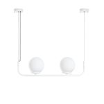 Casa si Gradina - Corpuri si surse de iluminat - Lustre si pendule - Candelabru, Opviq, metal, alb, 56x15x20-110 cm, inaltime reglabila - Infinity.ro