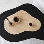 Casa si Gradina - Mobilier - Mese si birouri - Masute de cafea - Masuta de cafea, Hanah Home, pal melaminat, negru si stejar safir, 105x65x35 cm - Infinity.ro