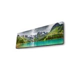 Casa si Gradina - Electrice - Tablouri electrice si accesorii - Tablou canvas cu led, Wallxpert, piele intoarsa, multicolor, 30x90 cm, 239SHN1255 - Infinity.ro