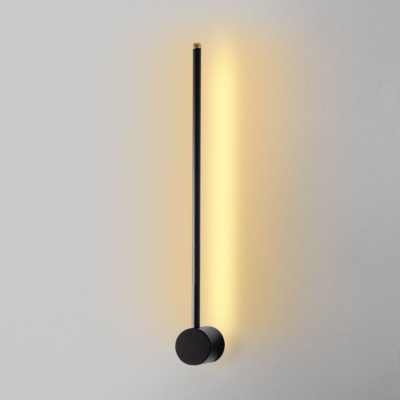 Casa si Gradina - Corpuri si surse de iluminat - Plafoniere, aplice si spoturi - Aplica, Opviq, metal, negru, 62x10x7 cm, led 8w - Infinity.ro