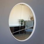 Casa si Gradina - Decoratiuni - Oglinzi - Oglinda, Hanah Home, mdf, argintiu, 60x60 cm, 552NOS2147 - Infinity.ro