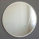 Casa si Gradina - Decoratiuni - Oglinzi - Oglinda, Hanah Home, mdf, argintiu, 60x60 cm, 552NOS2147 - Infinity.ro