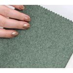 Casa si Gradina - Mobilier - Scaune si fotolii - Tabureti - Taburet, Atelier Del Sofa, bumbac si in, verde, 40x40x42 cm - Infinity.ro