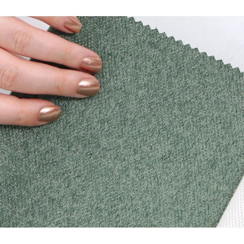 Casa si Gradina - Mobilier - Scaune si fotolii - Tabureti - Taburet, Atelier Del Sofa, bumbac si in, verde, 40x40x42 cm - Infinity.ro