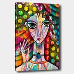 Casa si Gradina - Decoratiuni - Tablouri - Tablou decorativ, Wallxpert, panza, multicolor, 70x100 cm, 441HPE1230 - Infinity.ro