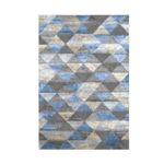 Casa si Gradina - Textile si covoare - Covoare - Covoare casa - Covor, Conceptum Hypnose, albastru, 80x200 cm, 100% poliester, antiderapant, lavabil la masina, 955ANR4585 - Infinity.ro
