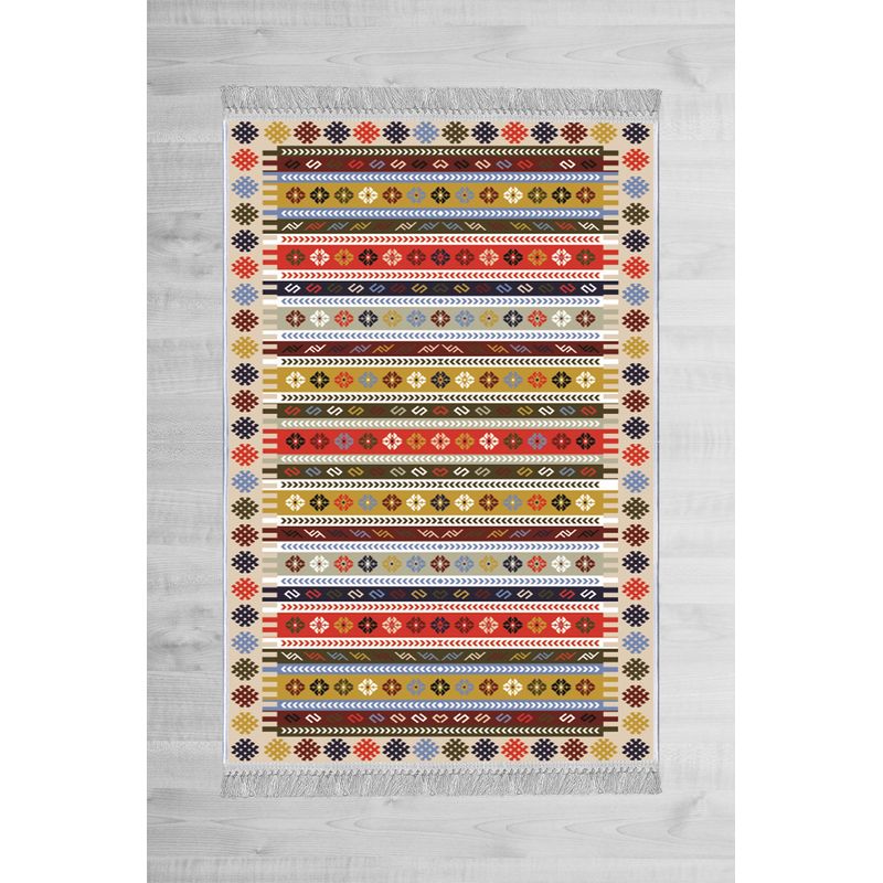 Casa si Gradina - Textile si covoare - Covoare - Covorase intrare - Covoras de hol, Conceptum Hypnose, multicolor, 80x150 cm, catifea, antiderapant, 599HFT1168 - Infinity.ro
