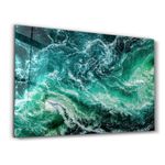 Casa si Gradina - Decoratiuni - Tablouri - Tablou decorativ, Wallxpert, sticla temperata, multicolor, 70x110 cm, 672BRS1157 - Infinity.ro