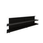 Casa si Gradina - Mobilier - Comode si corpuri - Console - Consola, Hanah Home, pal melaminat si metal, antracit, 180x52x22 cm - Infinity.ro