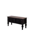 Casa si Gradina - Mobilier - Comode si corpuri - Comode - Comoda tv, Hanah Home, mdf, negru, 100x45x30 cm - Infinity.ro