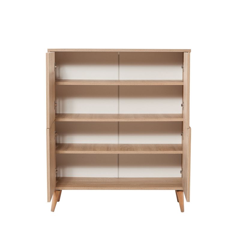 Casa si Gradina - Mobilier - Dulapuri si sifoniere - Dulapuri - Dulap multifunctional, Hanah Home, pal melaminat, stejar sonoma, 95x36x111 cm, 863SPH3952 - Infinity.ro