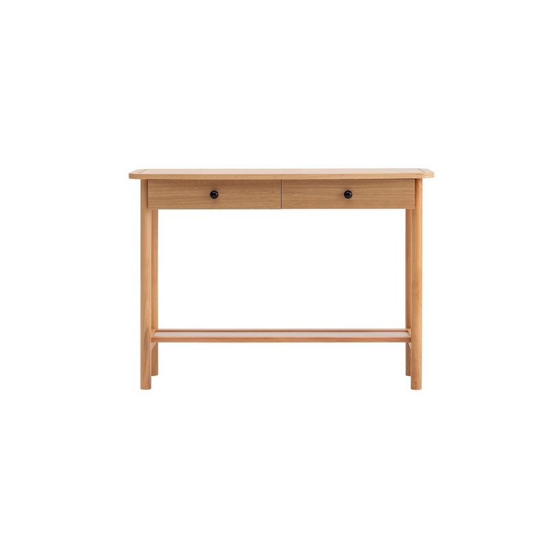 Casa si Gradina - Mobilier - Comode si corpuri - Console - Consola, Hanah Home, mdf, natur, 110x33x80 cm - Infinity.ro
