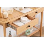 Casa si Gradina - Mobilier - Comode si corpuri - Console - Consola, Hanah Home, mdf, natur, 110x33x80 cm - Infinity.ro