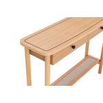Casa si Gradina - Mobilier - Comode si corpuri - Console - Consola, Hanah Home, mdf, natur, 110x33x80 cm - Infinity.ro