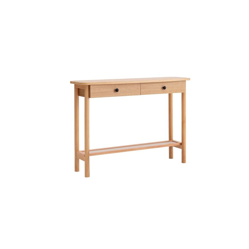 Casa si Gradina - Mobilier - Comode si corpuri - Console - Consola, Hanah Home, mdf, natur, 110x33x80 cm - Infinity.ro