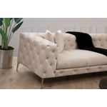 Casa si Gradina - Mobilier - Canapele si coltare - Coltare - Coltar, Hanah Home, stofa, ecru, 310x270x70 cm - Infinity.ro