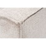 Casa si Gradina - Mobilier - Canapele si coltare - Coltare - Coltar, Hanah Home, cadru lemn de carpen, stofa in, maro deschis, 240x265x70 cm - Infinity.ro