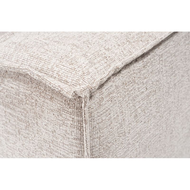 Casa si Gradina - Mobilier - Canapele si coltare - Coltare - Coltar, Hanah Home, cadru lemn de carpen, stofa in, maro deschis, 240x265x70 cm - Infinity.ro