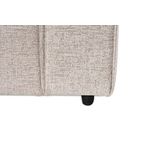 Casa si Gradina - Mobilier - Canapele si coltare - Coltare - Coltar, Hanah Home, cadru lemn de carpen, stofa in, maro deschis, 240x265x70 cm - Infinity.ro