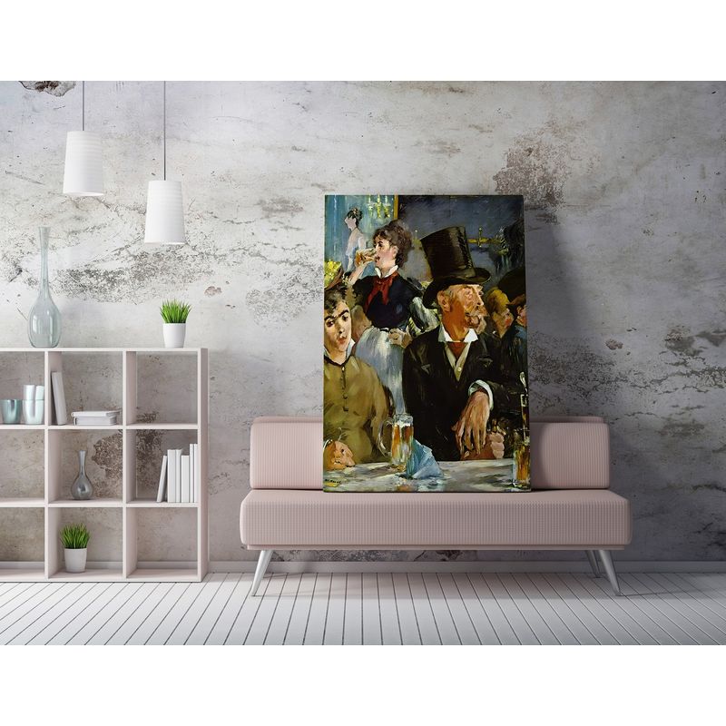 Casa si Gradina - Decoratiuni - Tablouri - Tablou canvas decorativ, Wallxpert, multicolor, 50x70 cm, bumbac si poliester, rama lemn, 265VGA1558 - Infinity.ro