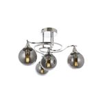 Casa si Gradina - Corpuri si surse de iluminat - Lustre si pendule - Candelabru, Opviq, metal, crom, 20x55 cm - Infinity.ro