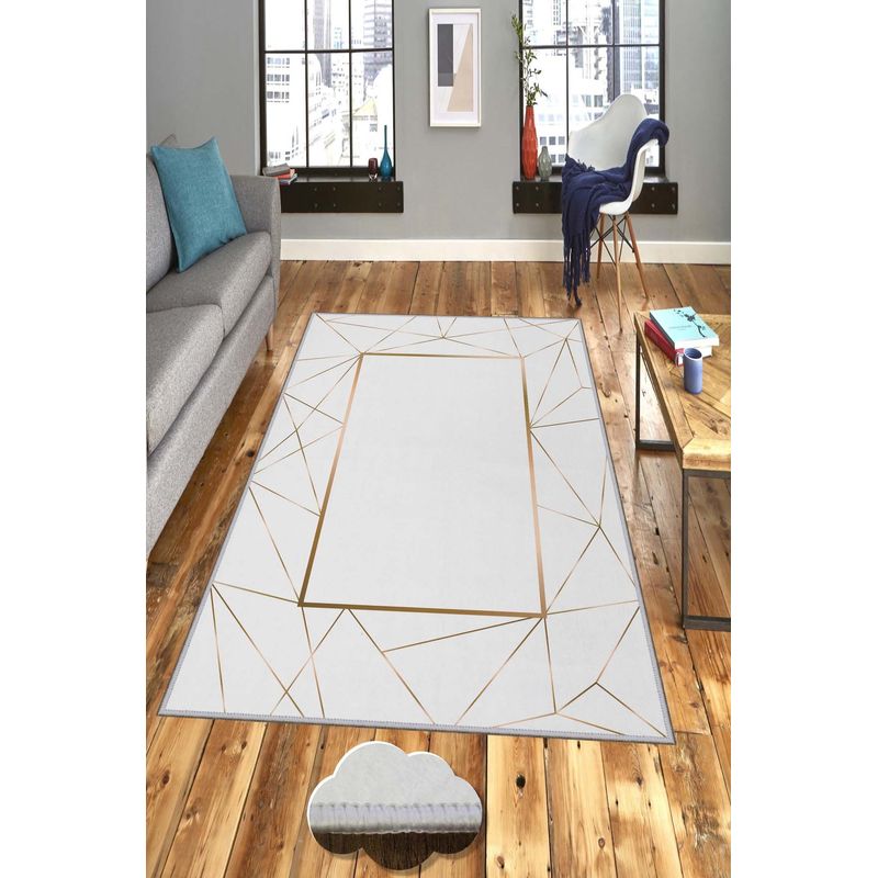 Casa si Gradina - Textile si covoare - Covoare - Covorase intrare - Covoras de intrare, Conceptum Hypnose, multicolor, 80x150 cm, 100% poliester, antiderapant, 478HFT1616 - Infinity.ro