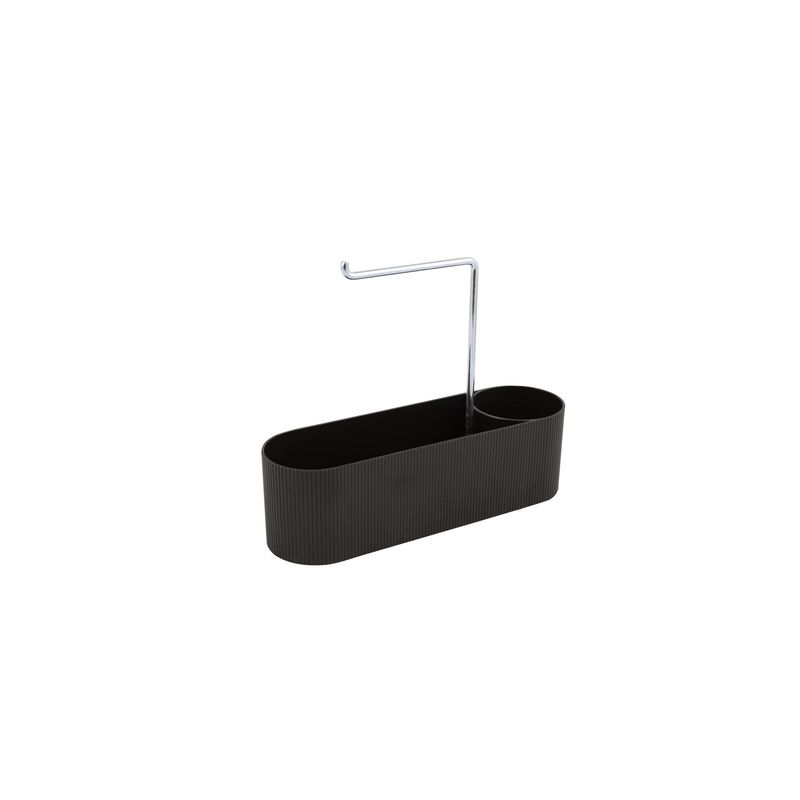 Casa si Gradina - Bucatarie si vesela - Organizare si depozitare bucatarie - Dispensere detergent - Set bucatarie, Hermia, plastic, negru, 2 piese - Infinity.ro