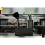 Casa si Gradina - Bucatarie si vesela - Organizare si depozitare bucatarie - Dispensere detergent - Set bucatarie, Hermia, plastic, negru, 2 piese - Infinity.ro