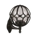 Casa si Gradina - Corpuri si surse de iluminat - Iluminat exterior - Lanterne - Lampa de perete exterior, Opviq, abs, negru, 28x23 cm - Infinity.ro