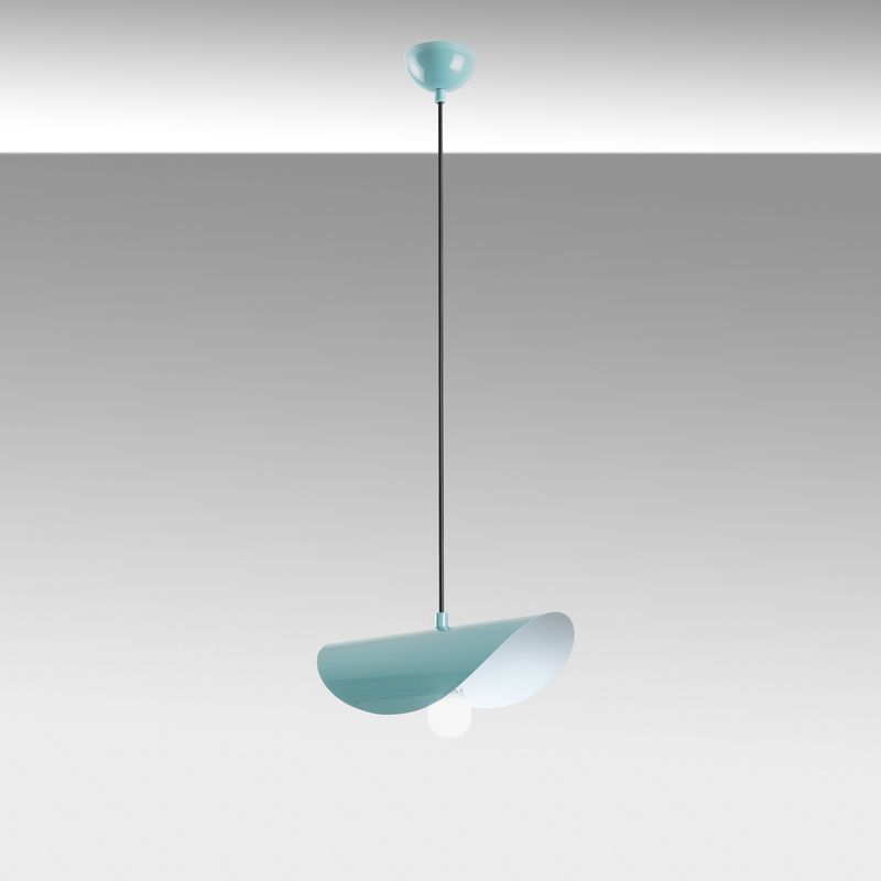 Casa si Gradina - Corpuri si surse de iluminat - Lustre si pendule - Candelabru, Opviq, metal, turcoaz, diametru 30 cm, inaltime reglabila, 892OPV1968 - Infinity.ro