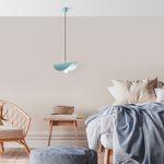 Casa si Gradina - Corpuri si surse de iluminat - Lustre si pendule - Candelabru, Opviq, metal, turcoaz, diametru 30 cm, inaltime reglabila, 892OPV1968 - Infinity.ro