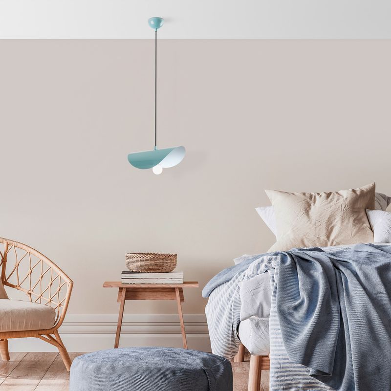 Casa si Gradina - Corpuri si surse de iluminat - Lustre si pendule - Candelabru, Opviq, metal, turcoaz, diametru 30 cm, inaltime reglabila, 892OPV1968 - Infinity.ro