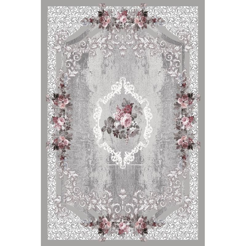 Casa si Gradina - Textile si covoare - Covoare - Covorase intrare - Covoras de hol, Conceptum Hypnose, multicolor, 80x200 cm, 100% poliester, antiderapant, 478HFT1971 - Infinity.ro