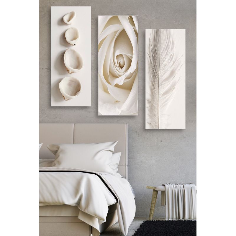 Casa si Gradina - Decoratiuni - Tablouri - Tablou decorativ, Wallxpert, mdf, multicolor, 70x50 cm, set 3 piese, 537MRV5186 - Infinity.ro