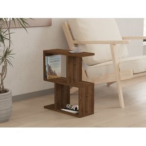 Masa laterala, Hanah Home, pal melaminat, nuc, 45x17x51.4 cm