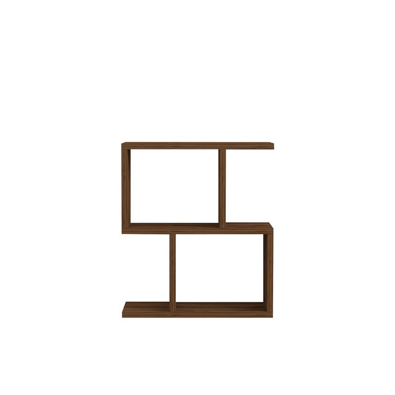 Casa si Gradina - Mobilier - Mese si birouri - Mese living - Masa laterala, Hanah Home, pal melaminat, nuc, 45x17x51.4 cm - Infinity.ro