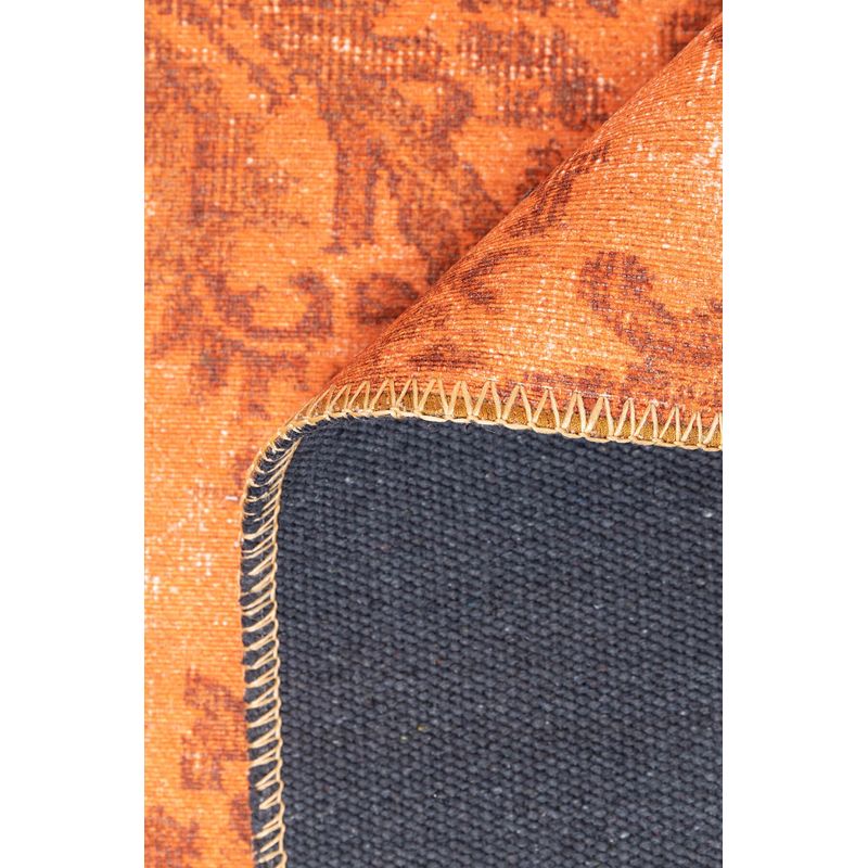 Casa si Gradina - Textile si covoare - Covoare - Covoare casa - Covor, Conceptum Hypnose, portocaliu, 75x230 cm, 100% poliester - Infinity.ro