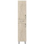 Casa si Gradina - Mobilier - Mobilier baie - Corpuri baie - Dulap baie, Hanah Home, pal melaminat, travertin, 35x31.3x179 cm - Infinity.ro