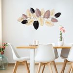 Casa si Gradina - Decoratiuni - Decoratiuni perete - Accesoriu decorativ de perete, Wallxpert, metal, multicolor, 120x7x61 cm - Infinity.ro