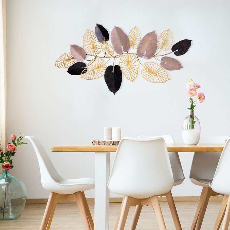 Casa si Gradina - Decoratiuni - Decoratiuni perete - Accesoriu decorativ de perete, Wallxpert, metal, multicolor, 120x7x61 cm - Infinity.ro