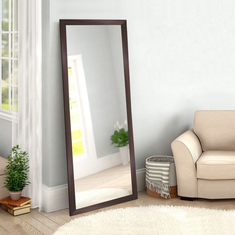 Casa si Gradina - Decoratiuni - Oglinzi - Oglinda cheval, Hanah Home, plastic, maro, 40x105 cm - Infinity.ro