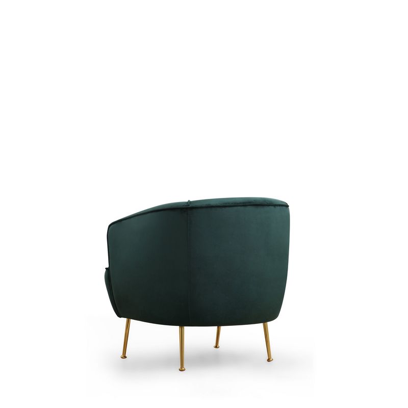Casa si Gradina - Mobilier - Scaune si fotolii - Fotolii - Fotoliu, Hanah Home, lemn fag si pal, verde, 83x75x72 cm - Infinity.ro