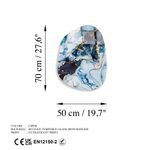 Casa si Gradina - Decoratiuni - Tablouri - Tablou decorativ, Wallxpert, sticla temperata, multicolor, 50x70 cm, 123BZM2589 - Infinity.ro