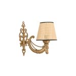 Casa si Gradina - Corpuri si surse de iluminat - Plafoniere, aplice si spoturi - Aplica de perete, Opviq, metal, natural auriu, 24x26 cm, 390FLH2344 - Infinity.ro