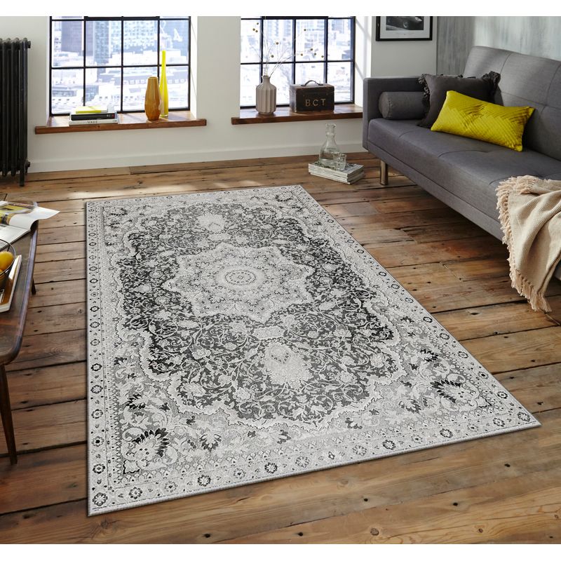Casa si Gradina - Textile si covoare - Covoare - Covoare casa - Covor, Conceptum Hypnose, multicolor, 80x140 cm, 100% poliester, antiderapant, 288NGR1938 - Infinity.ro