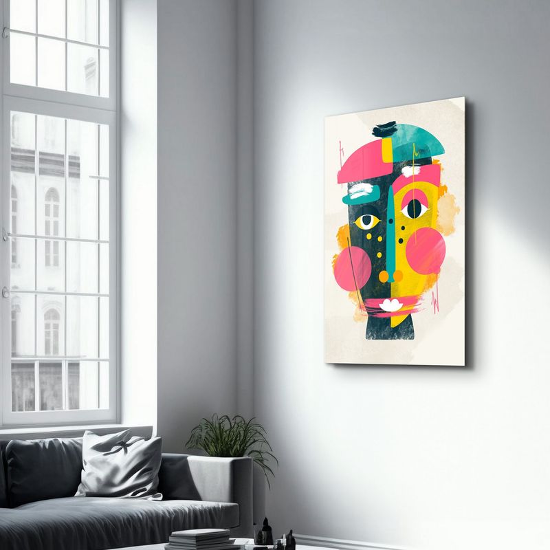 Casa si Gradina - Decoratiuni - Tablouri - Tablou decorativ, Wallxpert, sticla temperata, multicolor, 46x72 cm, 672BRS1576 - Infinity.ro