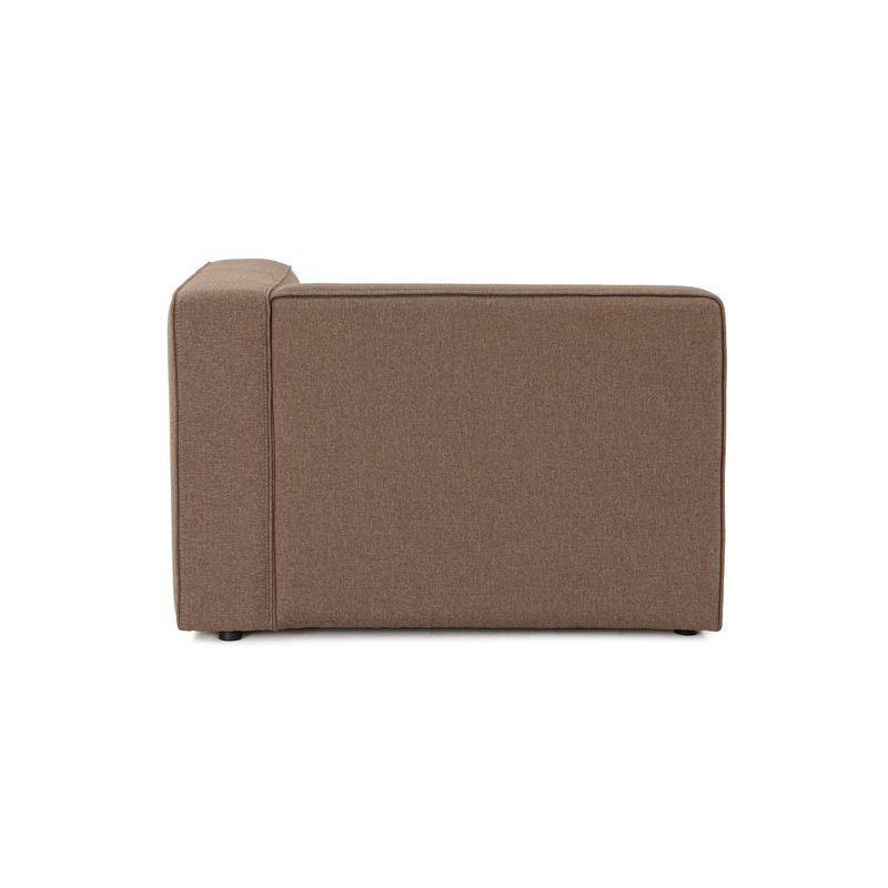 Casa si Gradina - Mobilier - Canapele si coltare - Canapele - Canapea 1 loc, Atelier Del Sofa, material textil, maro, 110x90x69 cm - Infinity.ro